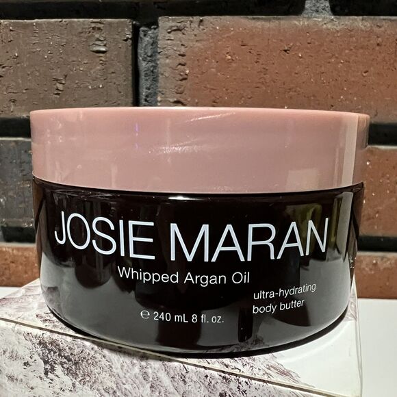 Josie Maran Whipped Argan Oil Hydrating Body Butter Salted Caramel 8oz - Picture 4 of 5